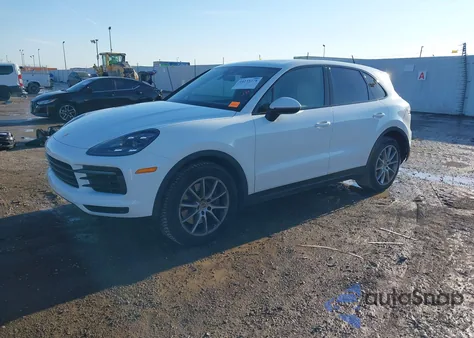 2021 Porsche Cayenne из США, поврежденный, VIN WP1AA2AY0MDA01714
